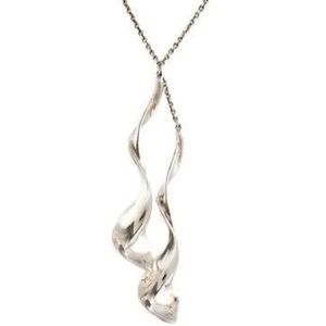 Tiffany Frank Gehry Double Orchid necklace